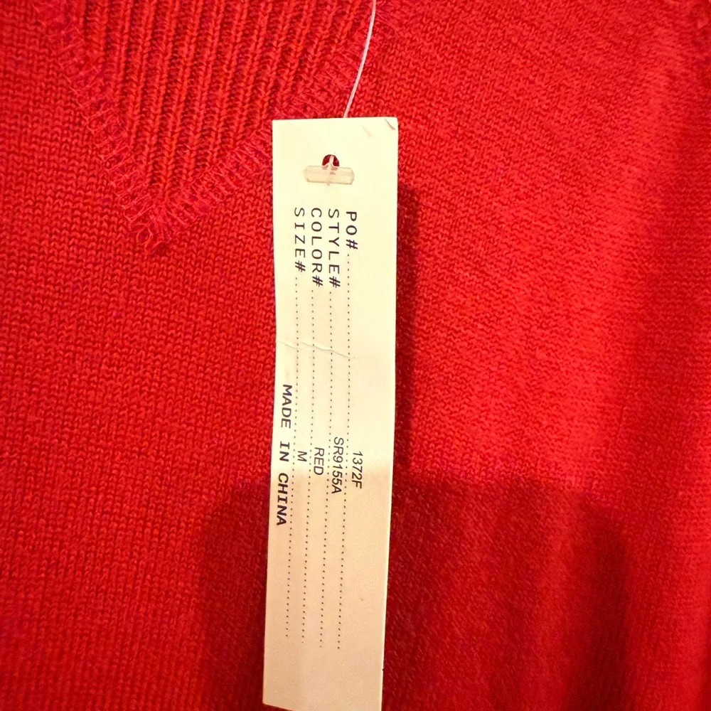 Sweet Romeo Red Sweater - Picture 3 of 3